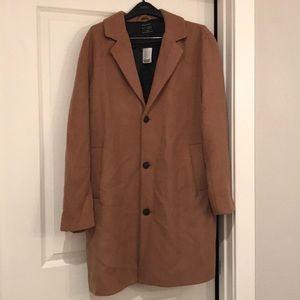 BRAND NEW Urban Outfitters beige trench coat